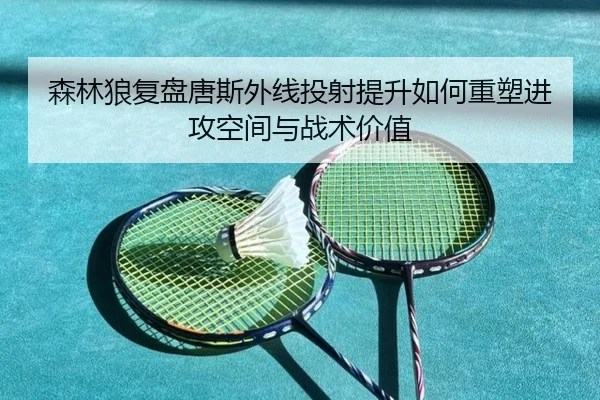 森林狼复盘唐斯外线投射提升如何重塑进攻空间与战术价值